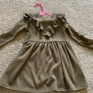 Olive Toddler Dress